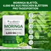 Moringa Blattpulver Softgels Kapseln  6000mg Hochdosiert Produktbild-Vorschau 2
