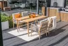 Sardinia Dining Stuhl - light teaklook - TPU rope sand -  Produktbild-Vorschau 6