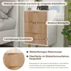 INONEFT, set di 2 comodini, stretto con 3 cassetti, Anteprima dell’immagine prodotto 4