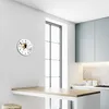 Glasuhr Wanduhr Küchenuhr Echt-Glas 30fi cm Tasse weiß Produktbild-Vorschau 5