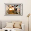 MuchoWow® - Leinwandbilder - Aussicht - Kuh - Wiese - Natur Produktbild-Vorschau 6