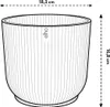 ELHO Obal Vibes Fold 18 cm, růžová Náhled obrázku produktu 14
