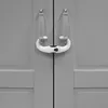 Serrure pour poignées d'armoire U, blanc/gris Voir les images du produit 1