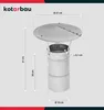 KOTARBAU® Daszek Dymny 100 MM Nasada Kominowa Daszek Do Podgląd zdjęcia produktu 3