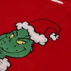 Grinch Weihnachtspyjama für Damen, rot, zweiteilig, WARMES Produktbild-Vorschau 10