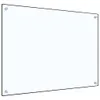 vidaXL Dos de cuisine Transparent 80x60 cm Verre trempé Voir les images du produit 4
