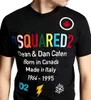 Pánske tričko Dsquared2 Rainbow, čierne Náhľad obrázku produktu 2