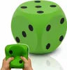 Cubetto in schiuma XXL verde 15 cm - Morbido cubetto Anteprima dell’immagine prodotto 5