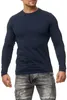 Mivaro Herren 3er Pack Langarmshirts aus Baumwolle - Produktbild-Vorschau 2