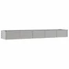 vidaXL Hochbeet Rostig 400x80x45 cm Cortenstahl -  Produktbild-Vorschau 4
