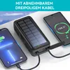 63200mAh Solar Powerbank mit Handkurbel, Camping Notfall Produktbild-Vorschau 4