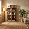 Holzkiste geflammt 40x30x25cm - Obstkiste Regalbox mit & Produktbild-Vorschau 4
