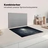KitchenYeah© Herdabdeckplatte Beton - Leicht - Schwarz , Produktbild-Vorschau 3