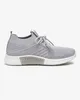Damen Stoff-Sneakers - Grau, leichte Freizeitschuhe, Größe Produktbild-Vorschau 4