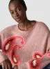 Rosa Damen Pullover Größe 36, Relaxed Fit, weich, warm und Produktbild-Vorschau 5