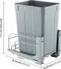 VEVOR ausziehbarer Mülleimer (35 Qt) für Küchenschränke, Produktbild-Vorschau 8