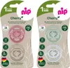 Nip Schnuller 4er Pack Cherry - Latex 0-6 M Produktbild-Vorschau 8