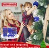 LARS360 Modrá sada 108 kusů ozdob na vánoční stromek, Náhled obrázku produktu 3