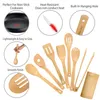 BlauKe® Set di Utensili da Cucina in Legno di Bamboo - Kit Anteprima dell’immagine prodotto 14