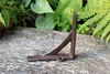 Regalträger Gusseisen 10 cm, antikbraun mit Abriebstellen, Produktbild-Vorschau 3