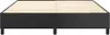 Struttura letto nera 180x200 cm in Pelle finta Anteprima dell’immagine prodotto 4