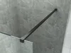Duschabtrennung Walk-In Halterung in Schwarz 150 x 200 x Produktbild-Vorschau 2