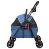Hundebuggy Faltbar Jogger Katzenbuggy mit Netzfenstern Produktbild-Vorschau 5