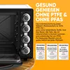 Stillstern Minibackofen mit Umluft 45L (DE Version) Pizza Produktbild-Vorschau 2