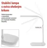 LED stolní lampa MOLLY, bílá Náhľad obrázku produktu
