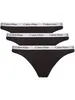 Calvin Klein Damen 3er Pack Strings Tangas, Schwarz Produktbild-Vorschau 16