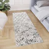 Tapiso Läufer CRYSTAL Modern Grau Wohnzimmer  100 x 270 Produktbild-Vorschau 4