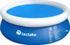 An inflatable pool with a blue interior and a white inflatable ring, set against a white background. Náhled obrázku produktu