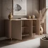 Kommode AVELINE 140 cm mit LED-Beleuchtung Produktbild-Vorschau 4