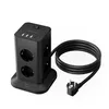 TESSAN 8 Fach Mehrfachsteckdose mit 1 USB C 3 USB A Produktbild-Vorschau 1