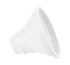 A white funnel on a white background. Voir les images du produit
