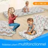 ELONEO Matelas pliant, hauteur 9cm, Matelas pliant enfants Voir les images du produit 2