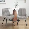 Hawthyhome Esszimmerstühle 2er Set bequeme Polsterstühle Produktbild-Vorschau 1