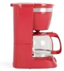 A red coffee maker is shown from the side against a white background. Voir les images du produit