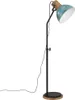 vidaXL Stehleuchte 25 W Blau 30x30x100-150 cm E27 Produktbild-Vorschau 1