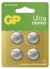 Lithiová knoflíková baterie GP Ultra CR2032, 4 ks Náhled obrázku produktu