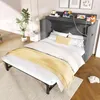 Merax lit escamotable 140x200cm, lit mural avec USB & Voir les images du produit 4