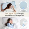 Herlag 2-in-1 Kopfkissen mit Sommer- & Winterseite 40×80cm Produktbild-Vorschau 3