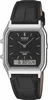 Casio Retro Uhr AQ-230EL-1AEF Herren Uhr Leder Armbanduhr Produktbild-Vorschau 1