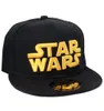 Star Wars Snapback Cap Gold Text Logo Fan Merchandise Kappe Produktbild-Vorschau 1