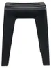 WENKO Sgabello da bagno in plastica Kumba Nero Sgabello da Anteprima dell’immagine prodotto 4