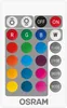 A remote control for LED lights. Náhled obrázku produktu