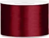 Wstążka satynowa 50 mm/25 m Bordowa Party Deco Podgląd zdjęcia produktu 1