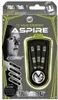 Packaging for a set of darts, featuring a portrait of a dart player. Produktbild-Vorschau