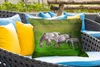 MuchoWow® Outdoor Kissen - Pferde - Tiere - Gras - 60x40 cm Produktbild-Vorschau 4