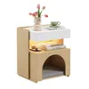 Flieks nachtkastje met kattenmand, multifunctionele Productafbeelding-voorbeeld 3
